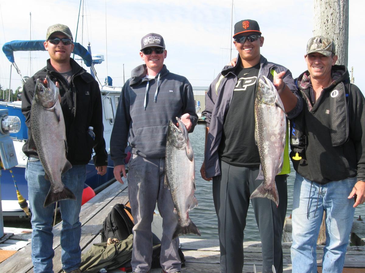 Another Successful Day of Catching Salmon | Buoy 10 Fishing Guide