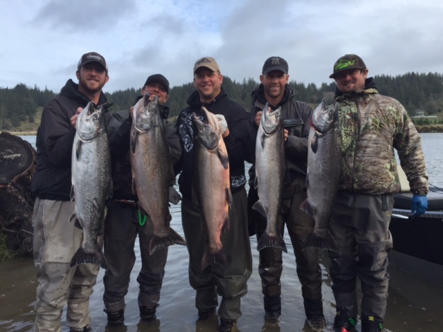 Group Salmon Fishing On The Oregon Elk & Sixes River | WV Outfitters