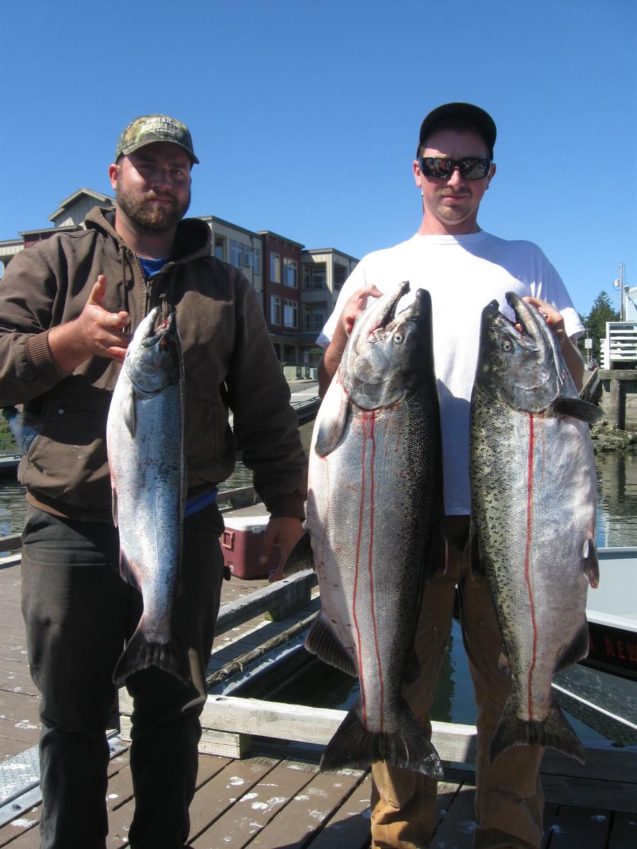 Coho and Chinook Salmon | Siuslaw River Fishing | Cottage Grove Oregon
